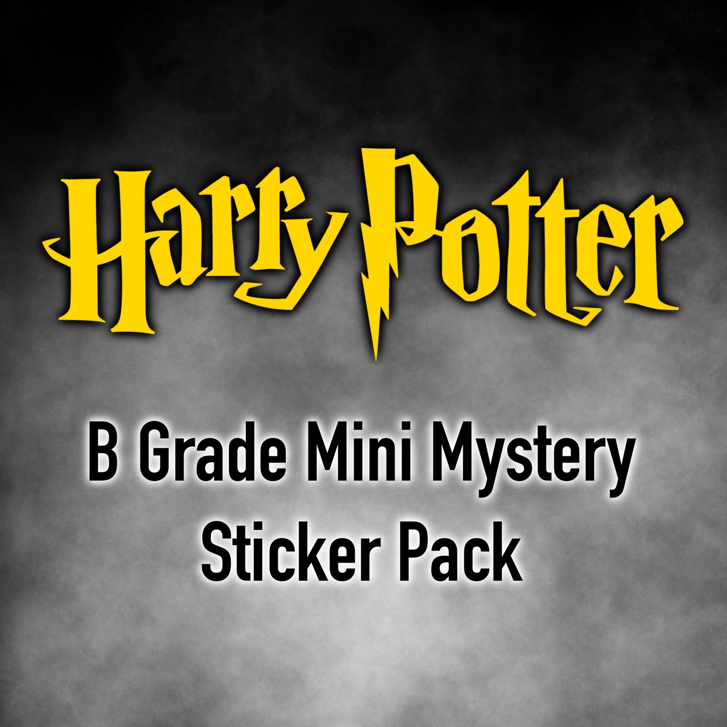Harry Potter B Grade Mini Mystery Sticker Pack