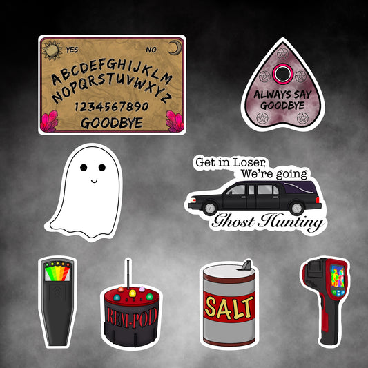 Ghost Hunting Sticker Pack
